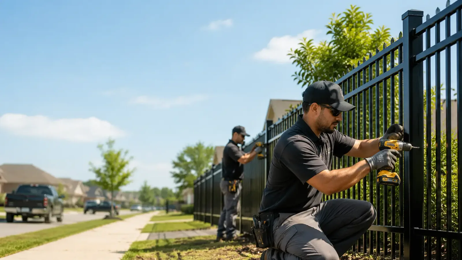 Metal Fence Installation in South Plains, TX
